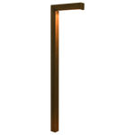 Load image into Gallery viewer, PLB10 LED Brass L-Shaped Low Voltage Landscape Lighting Path Light - Kings Outdoor Lighting