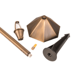 Load image into Gallery viewer, PLB11 Brass LED Low Voltage Pathway Outdoor Lighting Landscape Fixture - Kings Outdoor Lighting