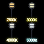 Load image into Gallery viewer, CDPA72 Black 12V AC/DC Aluminum Low Voltage Landscape Lighting 3 Tier Pagoda Path Light
