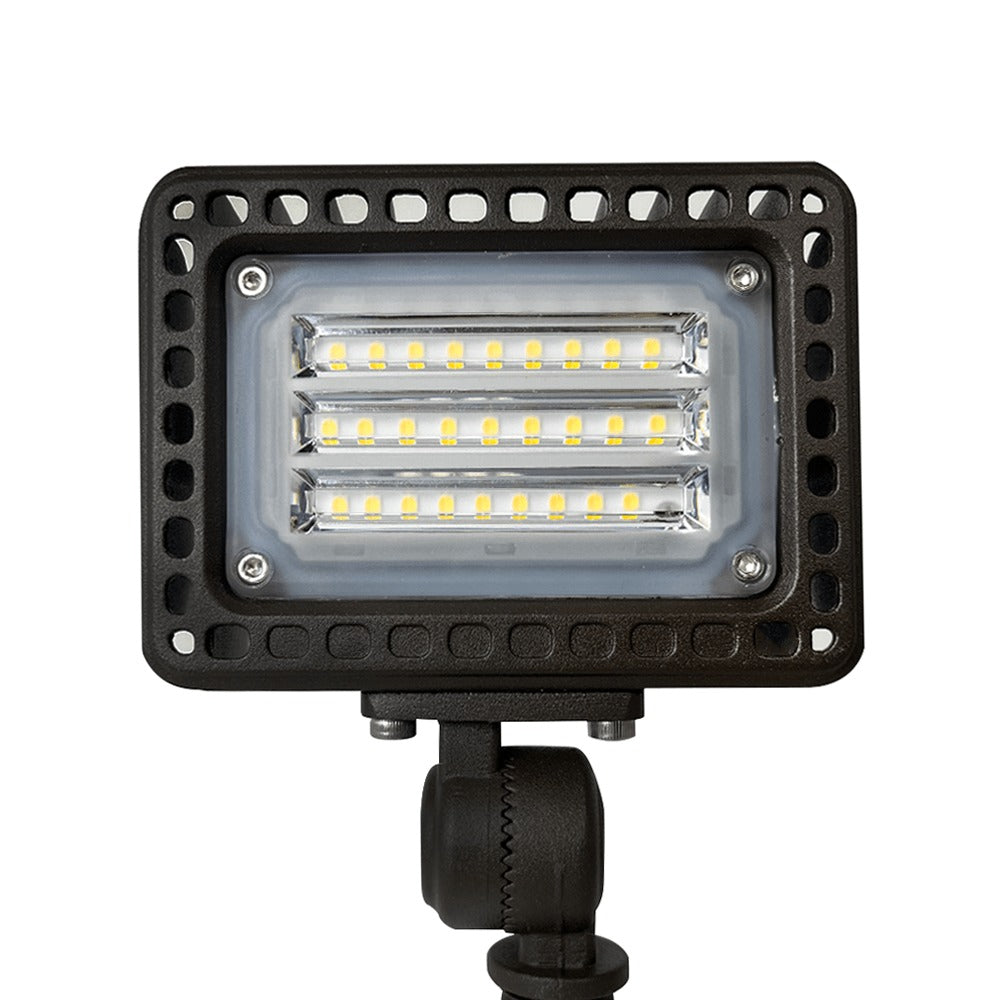 FLACC20 Low Voltage Adjustable CCT and Wattage 5W-20W Outdoor LED Landscape Lighting Flood Light