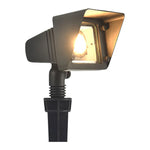 Load image into Gallery viewer, FPB05 Cast Brass Rectangular LED Directional Flood Light Adjustable Landscape Lighting
