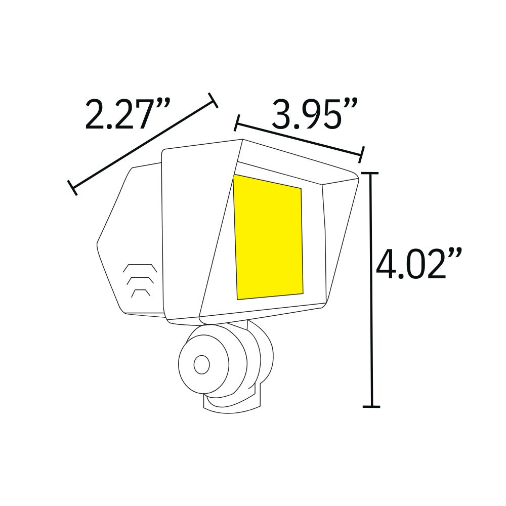 FPBCC04 Cast Brass 3CCT Adjustable 2W-7W Rectangular Built-In LED Flood Light Low Voltage Fixture