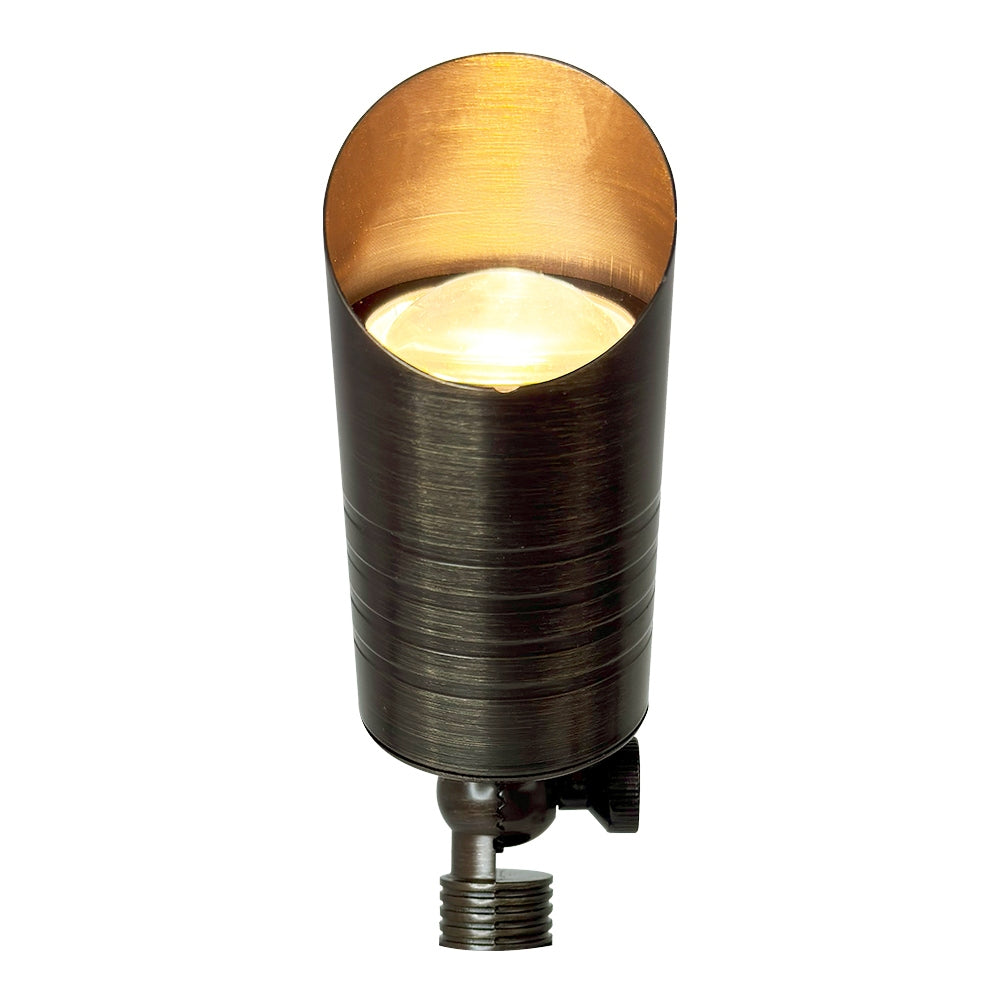 SPB09 12V Low Voltage LED Outdoor Landscape Brass Spotlight