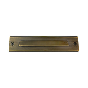 STB16 2W LED Cast Brass Surface Mounted Slim Horizontal Outdoor & Indoor Step Light