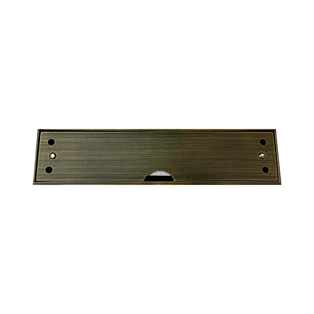 STB16 2W LED Cast Brass Surface Mounted Slim Horizontal Outdoor & Indoor Step Light