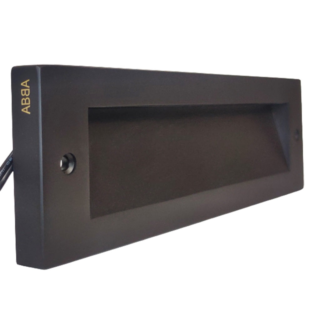 STB18 3W LED Cast Brass Outdoor Horizontal Modern Step Light Low Voltage Lighting