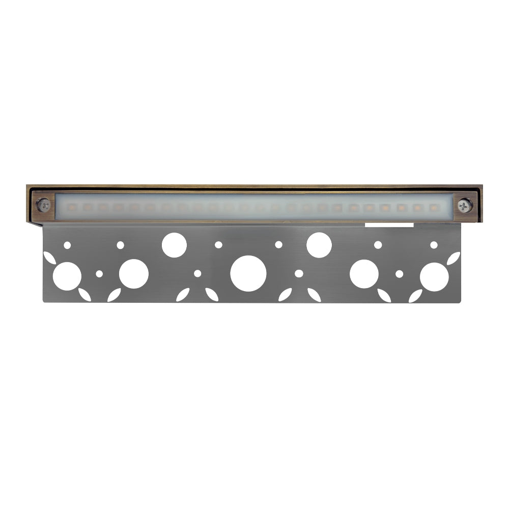 STB20 Brass LED Integrated Hardscape/Edge Light Outdoor 12V Edge Light