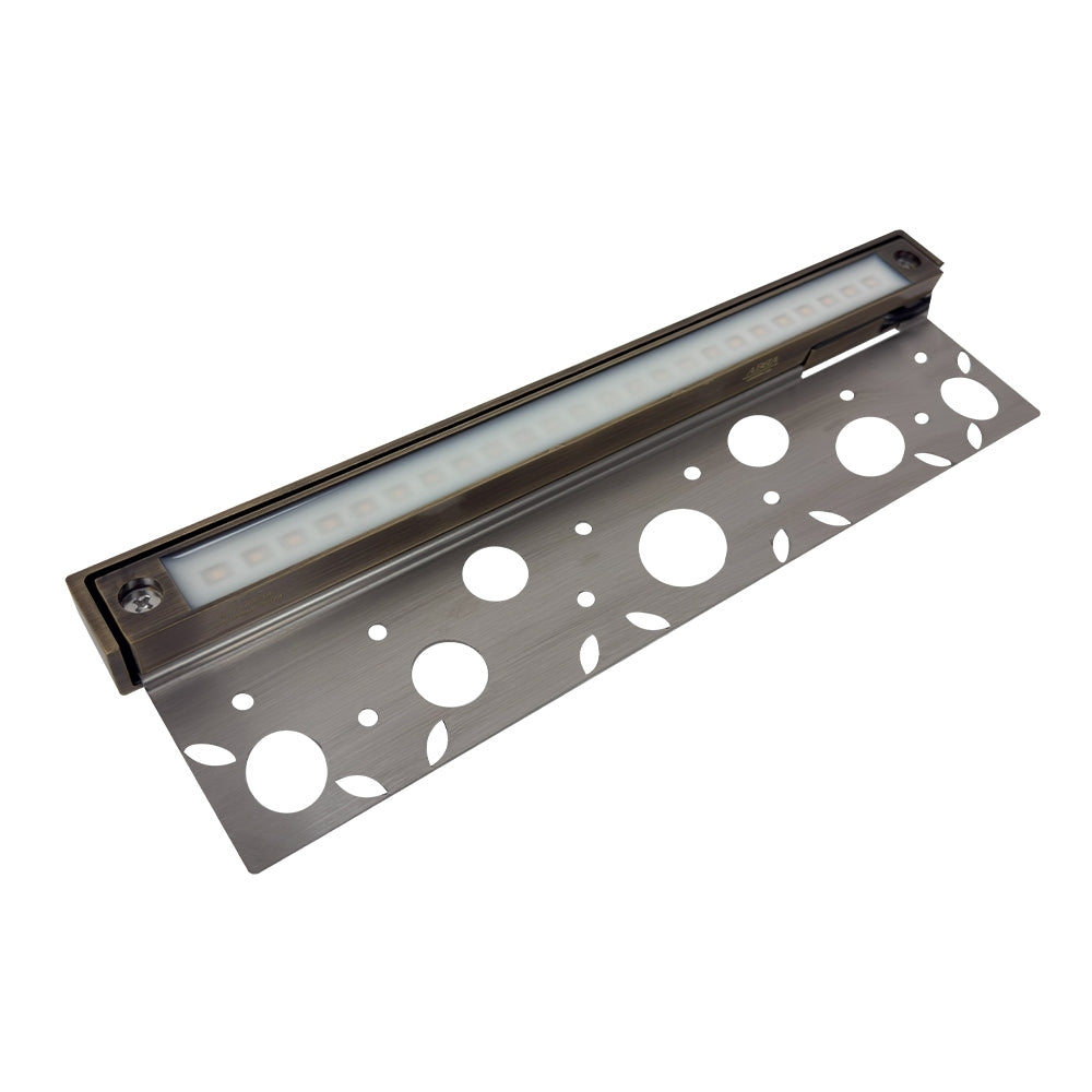 STB20 Brass LED Integrated Hardscape/Edge Light Outdoor 12V Edge Light