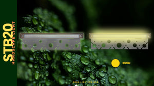 STB20 Brass LED Integrated Hardscape/Edge Light Outdoor 12V Edge Light