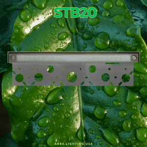 STB20 Brass LED Integrated Hardscape/Edge Light Outdoor 12V Edge Light
