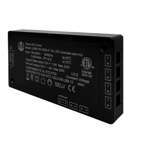 TSDC22 – Heavy Duty 12V DC 22W Transformer for LED Modules