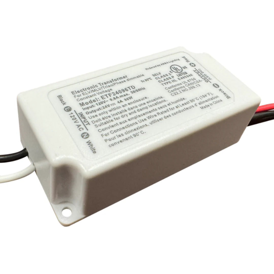 TSDCS96 – 24V DC 96W Transformer for LED Strip, Module and Tape Lights Residential Commercial