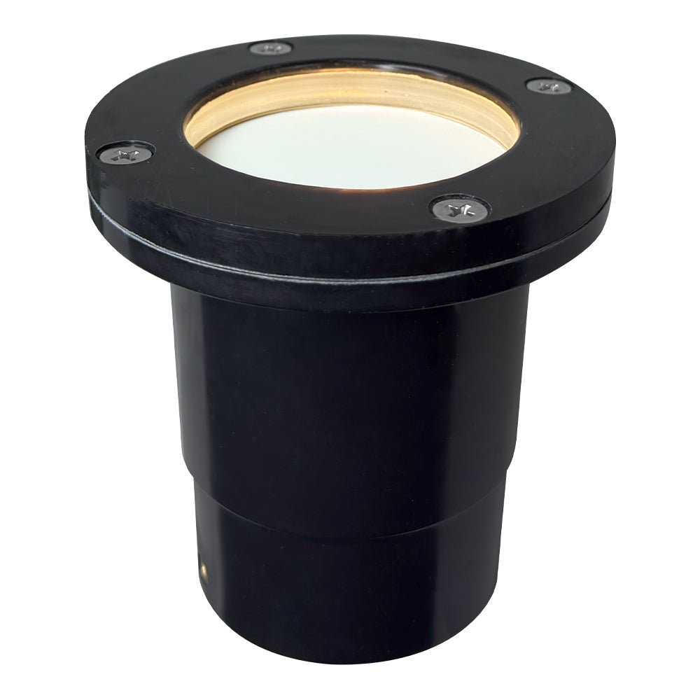 UNF07 Fiber Glass 12V Low Voltage Round LED In-ground Well Light IP65 Waterproof