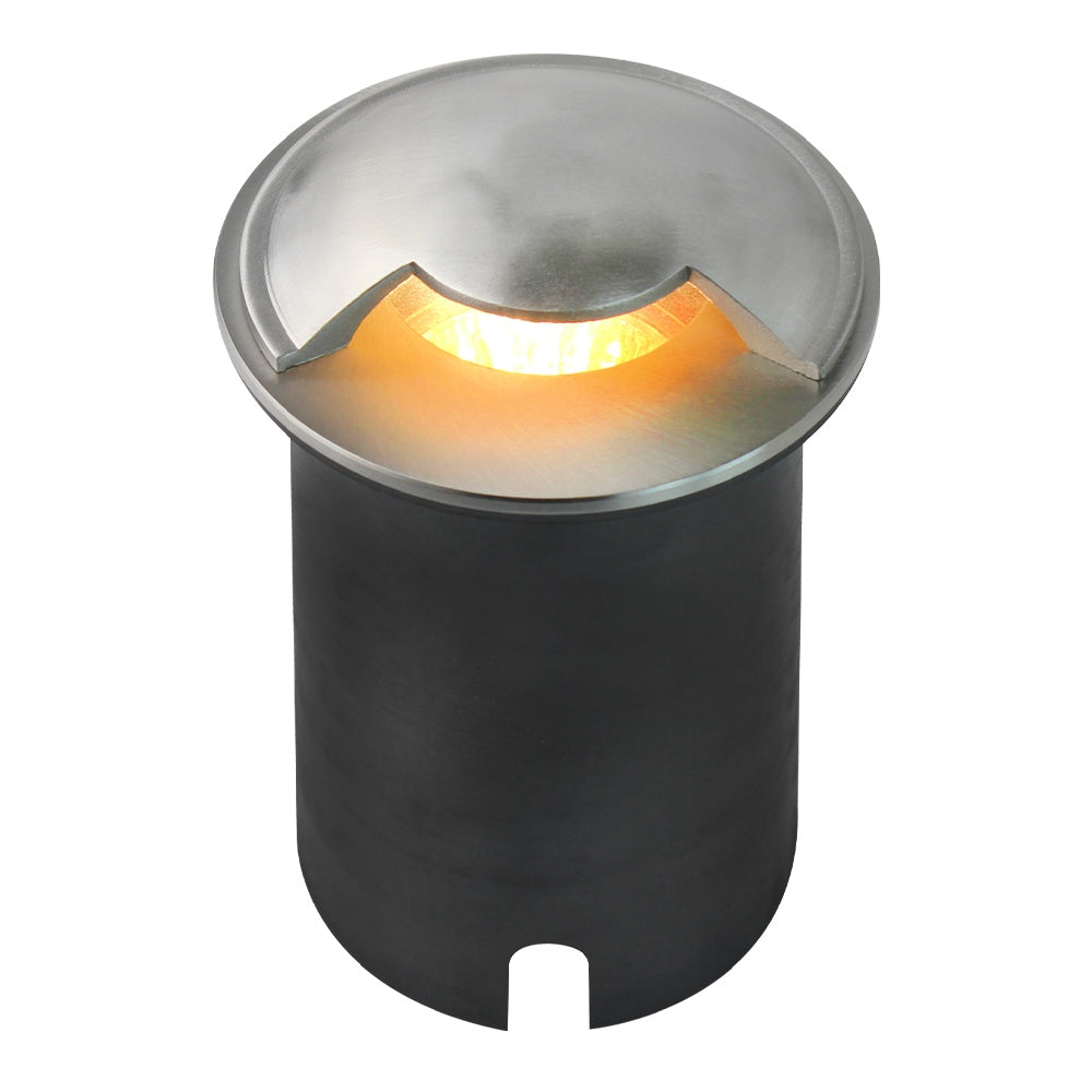 UNS03 Stainless Steel Mono Directional One Slit In-Ground 12V Low Voltage LED In Ground Landscape Lighting