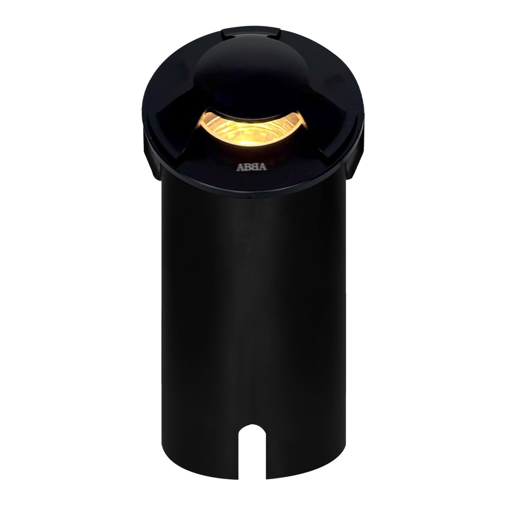 UNS05 Stainless Steel Tri Directional Three Slit In-Ground 12V Low Voltage LED In Ground Landscape Lighting