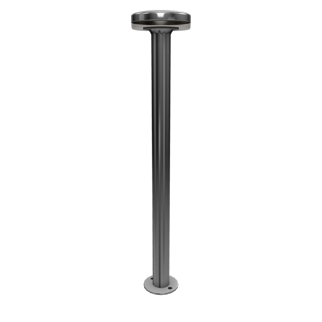 CDPS72 Path Light 7W Modern LowVoltage Stainless Steel Bollard Pathway Lighting LED Circle Top