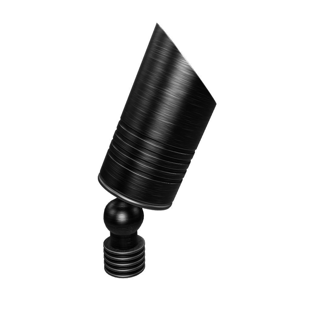 SPB09 12V Low Voltage LED Outdoor Landscape Brass Spotlight