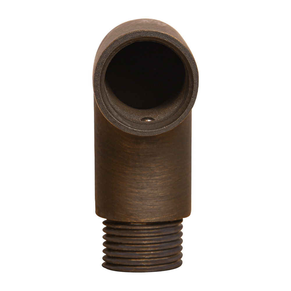 BRL2 - Brass 90° Coupling Accessory for Post/Path Light Fixtures - Kings Outdoor Lighting