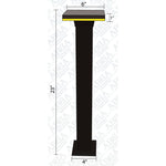 Load image into Gallery viewer, CDPA63 12W Bollard Pathway Lighting LED Square Top Modern Low Voltage.
