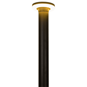 CDPA64 12W Bollard Pathway Lighting LED Circle Top Modern Low Voltage - Kings Outdoor Lighting