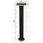 Load image into Gallery viewer, CDPA64 12W Bollard Pathway Lighting LED Circle Top Modern Low Voltage.
