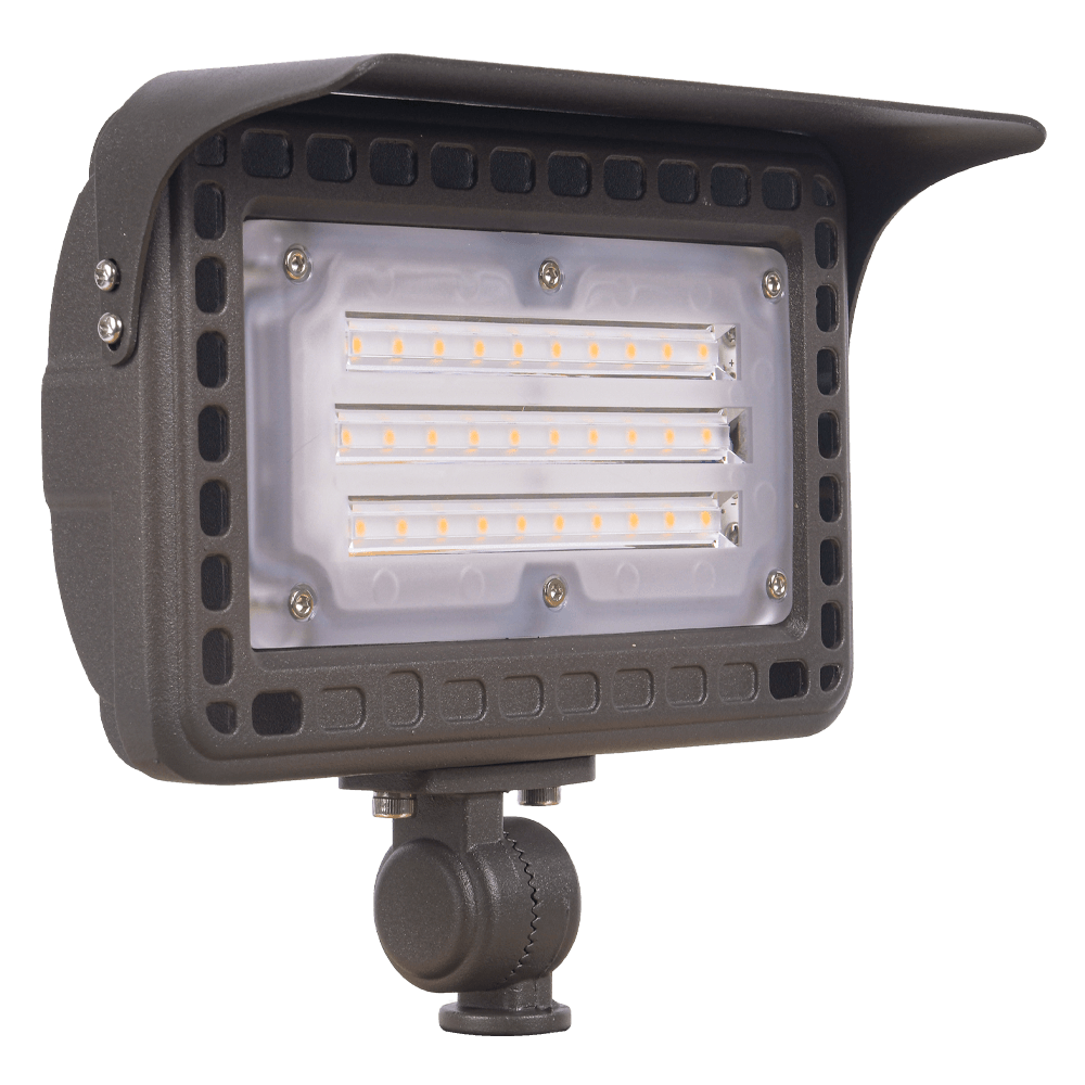 FPB02 Brass Rectangular Built-in Adjustable 2W-7W LED Flood Light