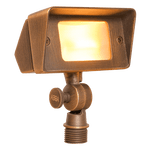 Load image into Gallery viewer, FPB01 Brass Rectangular LED Directional Flood Light Adjustable Lighting - Kings Outdoor Lighting
