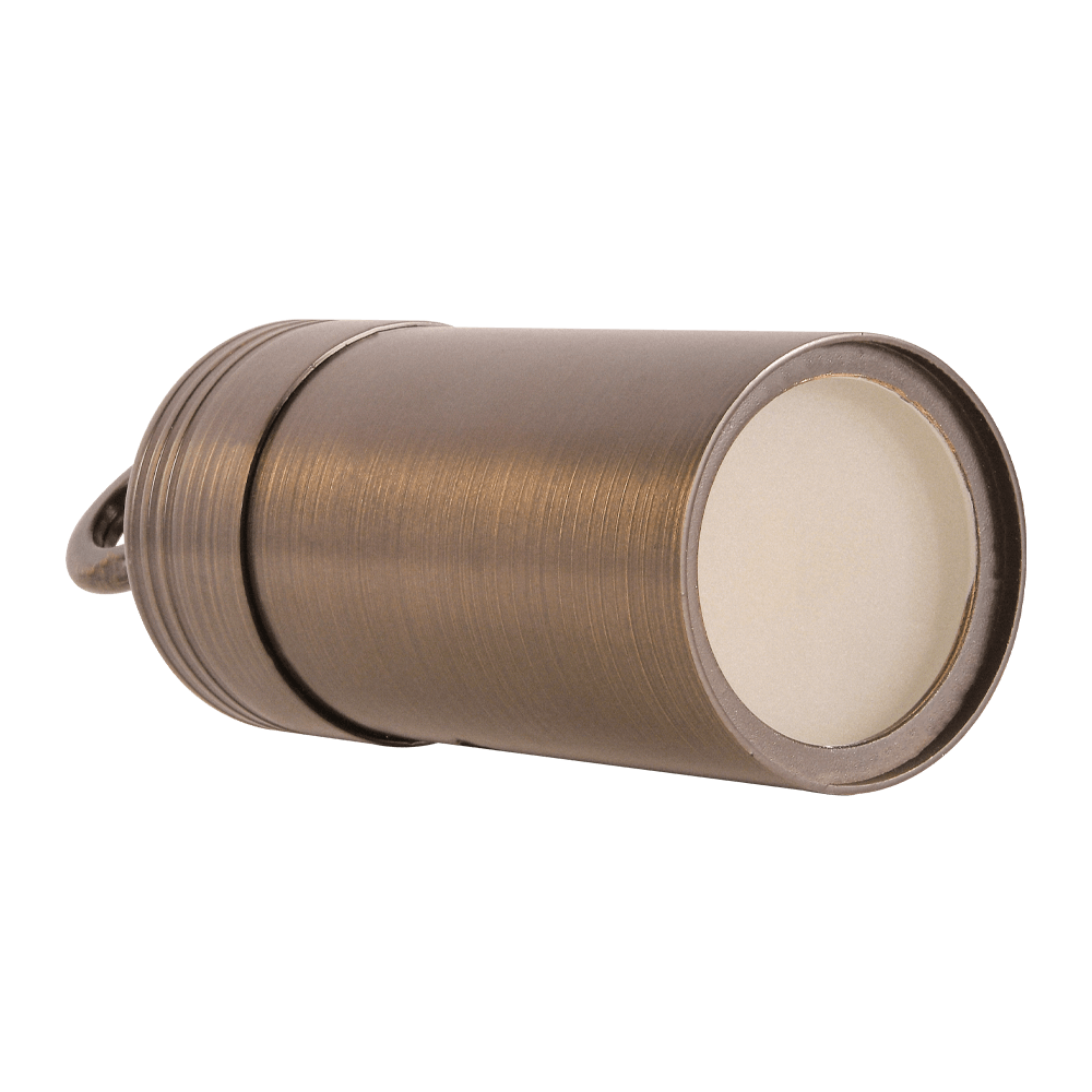 HLB01 12V LED Low Voltage Brass Cylinder Pendant Light Hanging Downlight Fixture - Kings Outdoor Lighting