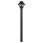 Load image into Gallery viewer, PLB01 12V G4 Snub Low Voltage Heavy Duty Cast Brass Outdoor LED Path Light - Kings Outdoor Lighting
