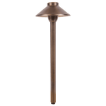 Load image into Gallery viewer, PLB02 Outdoor Garden Path Light | Low Voltage Heavy Duty Cast Brass Outdoor LED Path Light - Kings Outdoor Lighting
