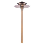 Load image into Gallery viewer, PLB04 Two Tier Brass LED Pagoda Low Voltage Path Light - Kings Outdoor Lighting
