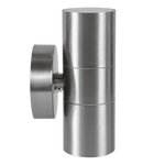 Load image into Gallery viewer, SCS06 LED Stainless Steel Cylinder Up Down Light 2 Directional Sconce Lighting - Kings Outdoor Lighting
