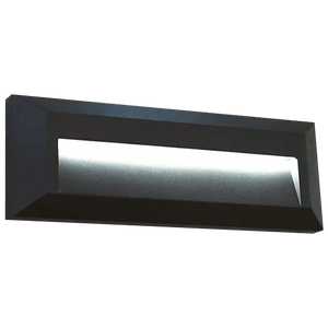 STA04 8W Low Voltage Cast Aluminum Rectangular Surface Mount LED Step or Deck Light.