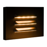 Load image into Gallery viewer, STA11 3.5W Rectangular Waterproof Horizontal LED Step Light Wall Lighting Fixture - Kings Outdoor Lighting
