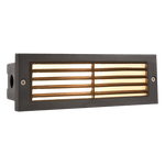 Load image into Gallery viewer, STB03 Louver Horizontal LED Brick Lights Warm White Edge Step Lighting - Kings Outdoor Lighting
