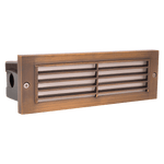 Load image into Gallery viewer, STB03 Louver Horizontal LED Brick Lights Warm White Edge Step Lighting - Kings Outdoor Lighting
