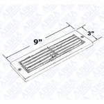 Load image into Gallery viewer, STB08 4W LED Indoor Outdoor Horizontal Step Light Low Voltage Lighting.
