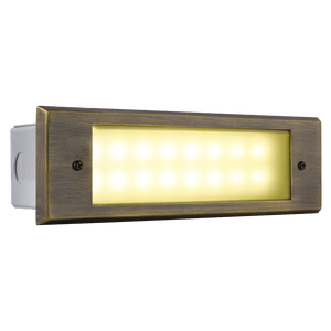 STB10 3W LED Indoor Outdoor Horizontal Step Light Low Voltage Lighting - Kings Outdoor Lighting