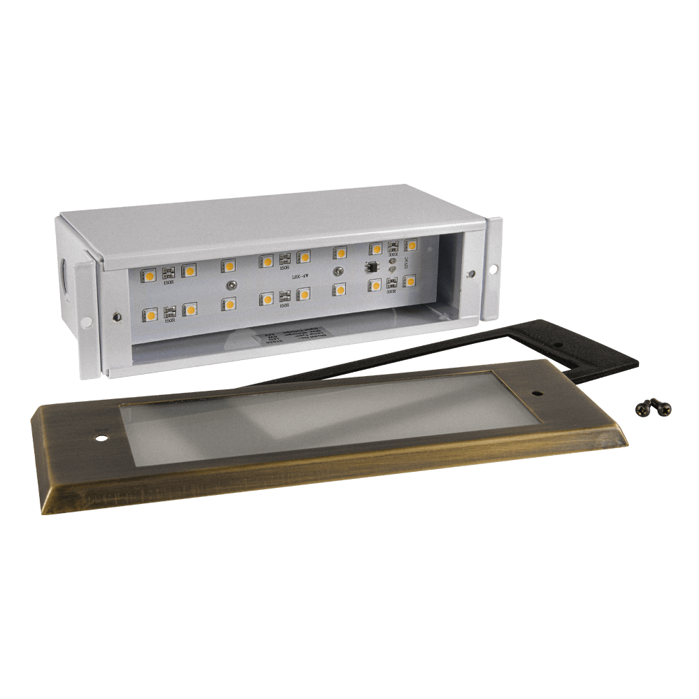 Sep. Light STB10 3W LED Indoor Outdoor Horizontal Step Light Low Voltage Lighting