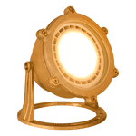 Load image into Gallery viewer, ULB02 Cast Brass PAR36 LED Low Voltage Underwater Pond Light IP68 Waterproof - Kings Outdoor Lighting
