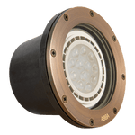 Load image into Gallery viewer, UNB08 Cast Brass Low Voltage Commercial PAR36 LED In-ground Light IP65 Waterproof - Kings Outdoor Lighting
