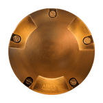 Load image into Gallery viewer, UNB11 Cast Brass Round Tri-Directional Low Voltage LED In-ground Light - Kings Outdoor Lighting
