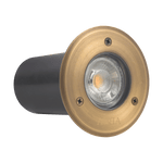 Load image into Gallery viewer, UNB12 Cast Brass Low Voltage Round LED In-ground Light IP65 Waterproof - Kings Outdoor Lighting
