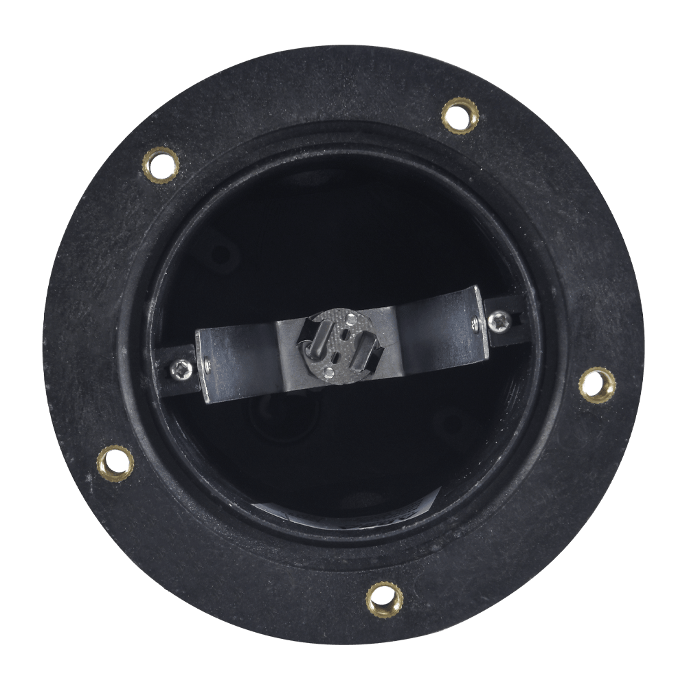 UNB02 Cast Brass Low Voltage Half Moon Round LED In-ground Light IP65 Waterproof - Kings Outdoor Lighting